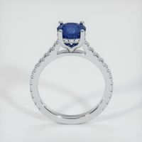 1.89 Ct. Sapphire Ring, 14K White Gold 3