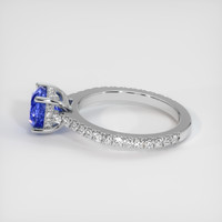 1.66 Ct. Sapphire Ring, 14K White Gold 4