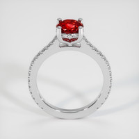 1.68 Ct. Ruby Ring, 14K White Gold 3