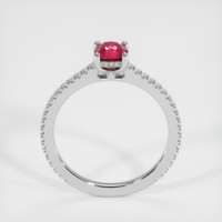 Ruby Ring 0.62 Ct. 18K White Gold Preview