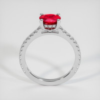 1.22 Ct. Ruby Ring, 18K White Gold 3