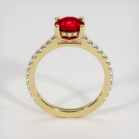 1.64 Ct. Ruby Ring, 10K Yellow Gold 3
