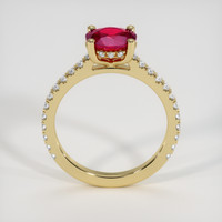 1.62 Ct. Ruby Ring, 14K Yellow Gold 3