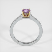 0.72 Ct. Sapphire Ring, 18K Yellow & White 3