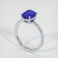 3.30 Ct. Sapphire Ring, Platinum 950 2
