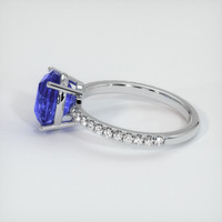 3.30 Ct. Sapphire Ring, Platinum 950 4
