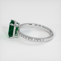 1.83 Ct. Emerald Ring, Platinum 950 4