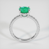1.31 Ct. Emerald Ring, Platinum 950 3