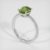 1.66 Ct. Gemstone Ring, Platinum 950 2