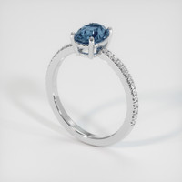 1.20 Ct. Gemstone Ring, Platinum 950 2