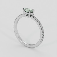 0.46 Ct. Alexandrite Ring, Platinum 950 2