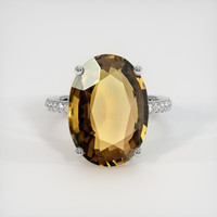 8.55 Ct. Gemstone Ring, Platinum 950 1