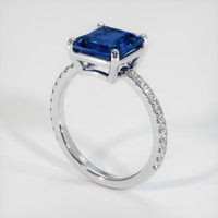 2.94 Ct. Gemstone Ring, Platinum 950 2