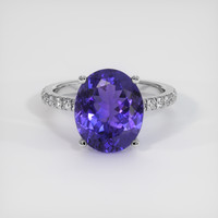 4.42 Ct. Gemstone Ring, Platinum 950 1