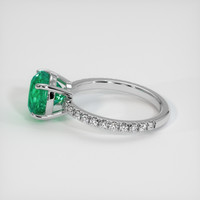 2.52 Ct. Emerald Ring, Platinum 950 4