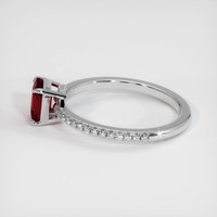 1.03 Ct. Ruby Ring, Platinum 950 4