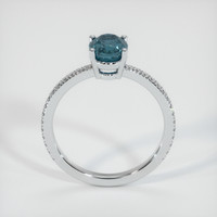 1.03 Ct. Sapphire Ring, Platinum 950 3