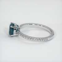 1.03 Ct. Sapphire Ring, Platinum 950 4