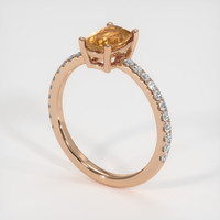 1.11 Ct. Gemstone Ring, 14K Rose Gold 2