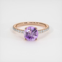 1.36 Ct. Gemstone Ring, 14K Rose Gold 1