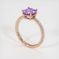 1.36 Ct. Gemstone Ring, 14K Rose Gold 2