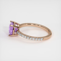 1.36 Ct. Gemstone Ring, 14K Rose Gold 4