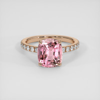 2.41 Ct. Pink Tourmaline Ring, 14K Rose Gold 1