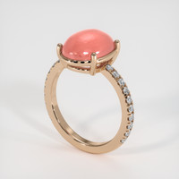 3.65 Ct. Gemstone Ring, 14K Rose Gold 2