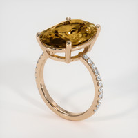 8.55 Ct. Gemstone Ring, 14K Rose Gold 2