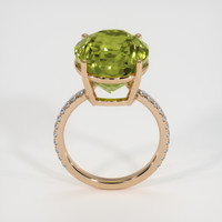 10.65 Ct. Gemstone Ring, 14K Rose Gold 3