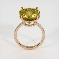 12.07 Ct. Gemstone Ring, 14K Rose Gold 3