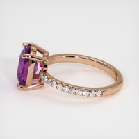 2.74 Ct. Gemstone Ring, 14K Rose Gold 4