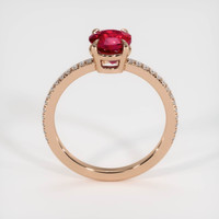 1.51 Ct. Ruby Ring, 14K Rose Gold 3