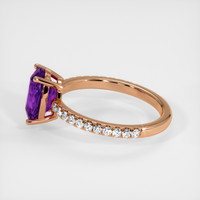 1.59 Ct. Gemstone Ring, 18K Rose Gold 4