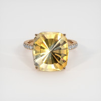 8.80 Ct. Gemstone Ring, 18K Rose Gold 1