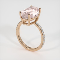 6.33 Ct. Gemstone Ring, 18K Rose Gold 2