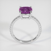 2.74 Ct. Purple Spinel Ring, 10K White Gold 3