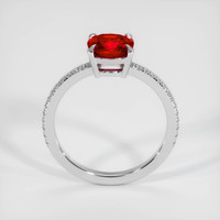 1.50 Ct. Ruby Ring, 14K White Gold 3