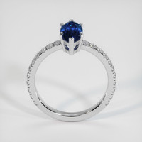2.00 Ct. Sapphire Ring, 14K White Gold 3