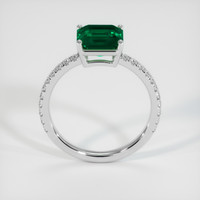 1.86 Ct. Emerald Ring, 18K White Gold 3