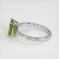 1.47 Ct. Gemstone Ring, 18K White Gold 3