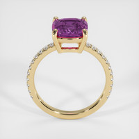 2.74 Ct. Purple Spinel Ring, 10K Yellow Gold 3