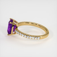 1.59 Ct. Gemstone Ring, 14K Yellow Gold 4