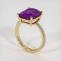 4.86 Ct. Gemstone Ring, 14K Yellow Gold 2