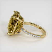 12.07 Ct. Gemstone Ring, 14K Yellow Gold 4