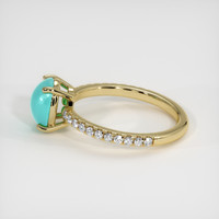 1.24 Ct. Gemstone Ring, 14K Yellow Gold 4