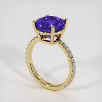 5.05 Ct. Gemstone Ring, 14K Yellow Gold 2