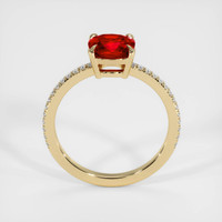 1.50 Ct. Ruby Ring, 14K Yellow Gold 3