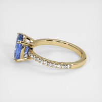 2.82 Ct. Sapphire Ring, 14K Yellow Gold 4