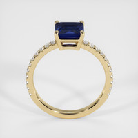 1.25 Ct. Sapphire Ring, 14K Yellow Gold 3